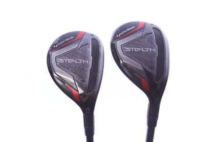 Used TaylorMade STEALTH Rescue Hybrid Set - Right-Handed - 3H, 4H - Stiff Flex