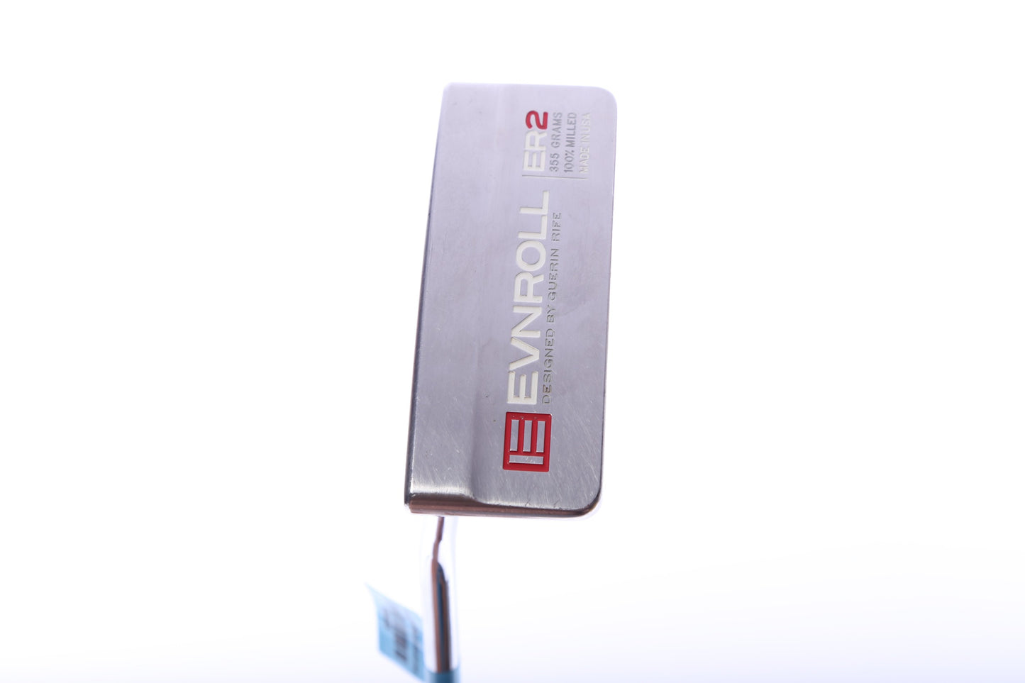Used Evnroll ER2 MidBlade Red Gravity Putter - Left-Handed - 34.5 in - Blade-Next Round