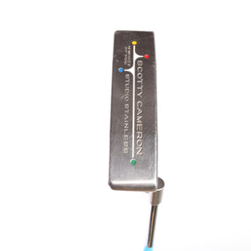 Used Titleist Scotty Cameron Studio Stainless Newport 2 Putter - Right-Handed - 33 in - Blade-Next Round