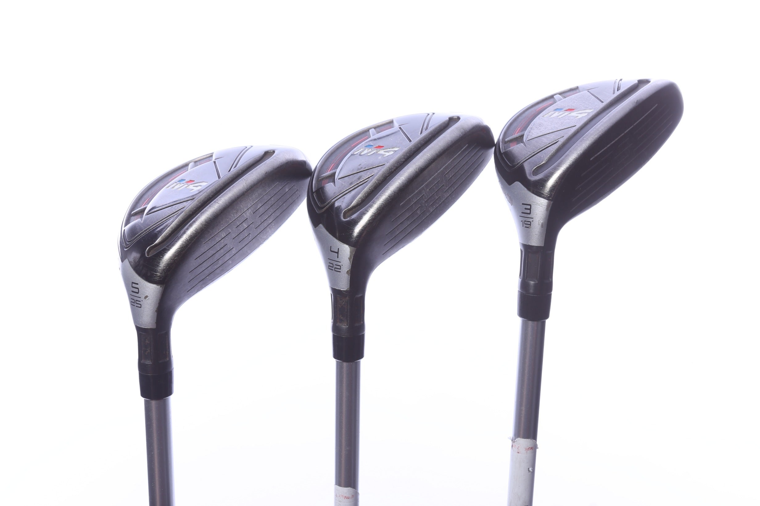 Used TaylorMade M4 Rescue Hybrid Set - Right-Handed - 3H, 4H, 5H - Ladies Flex-Next Round