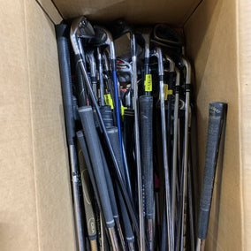 Wholesale Lot of 50 Assorted Callaway and TaylorMade Single Irons and Wedges-Next Round