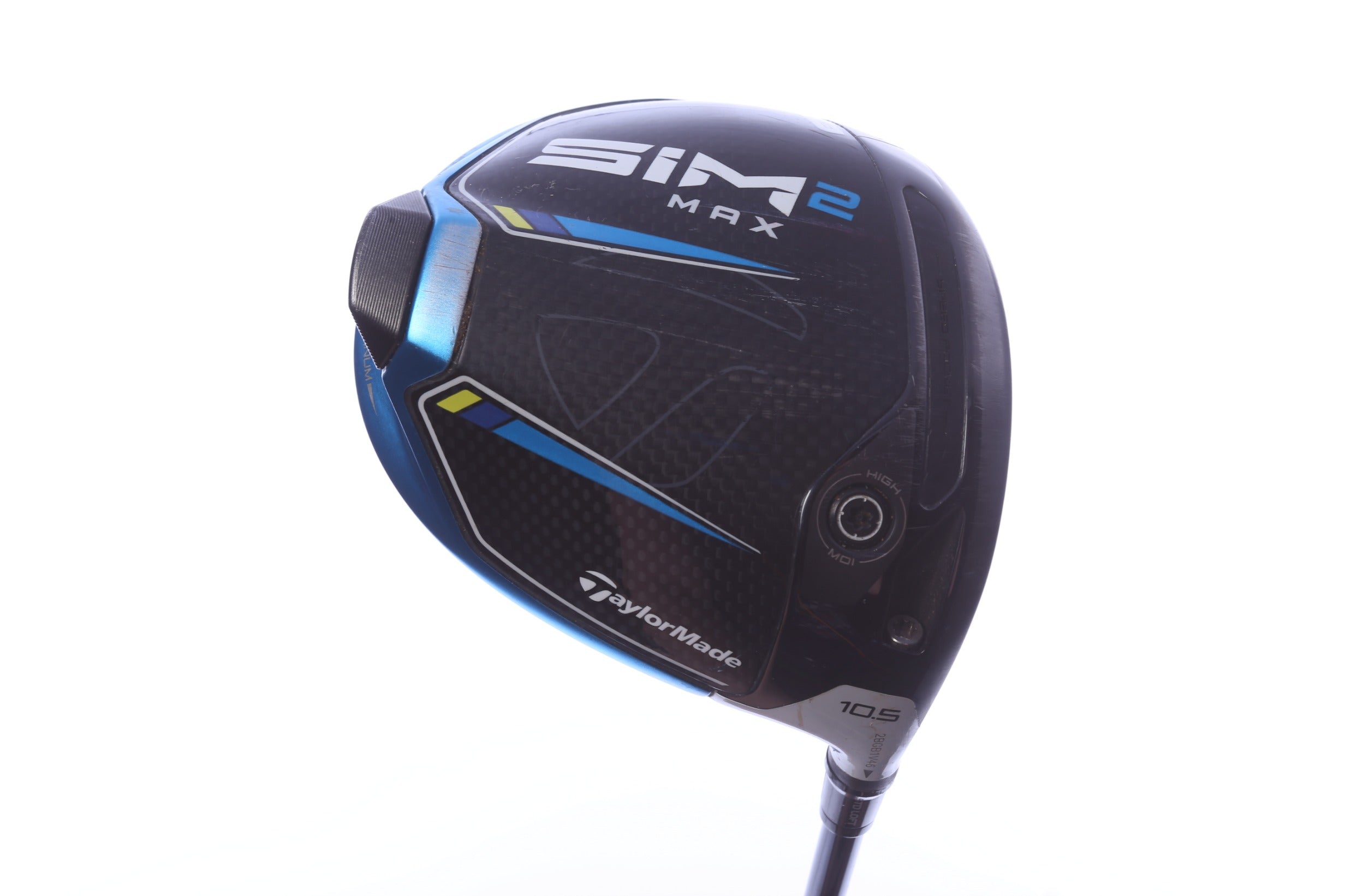 Used TaylorMade SIM2 MAX Driver - 10.5 Degrees - Regular Flex Fujikura Ventus Blue - Right-Handed