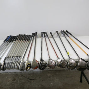 Wholesale Lot of 25 Golf Clubs - Men's Flex - Right-Handed-Next Round