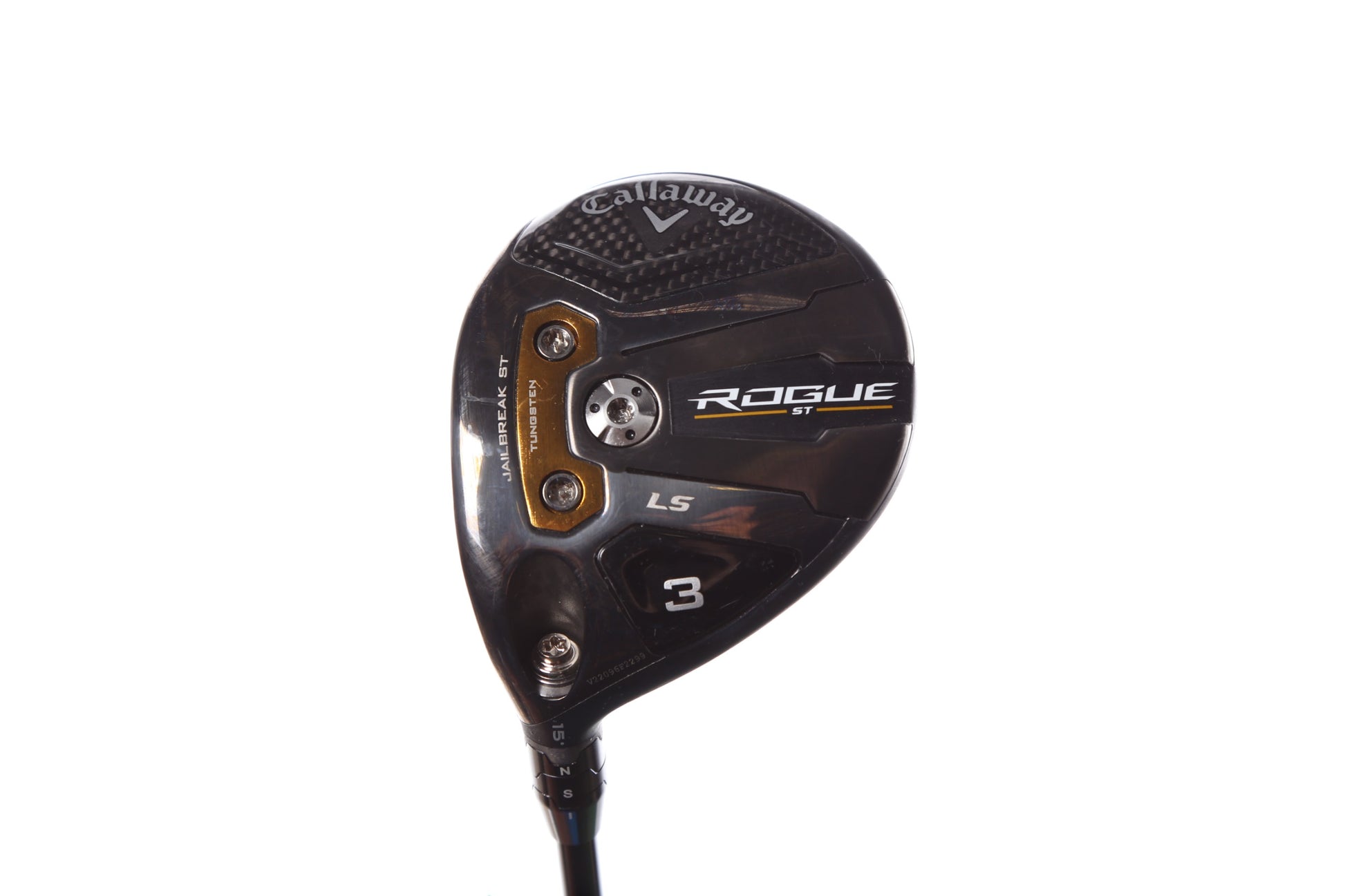 Used Callaway Rogue ST LS 3-Wood - Left-Handed - 15 Degrees - Stiff Flex-Next Round