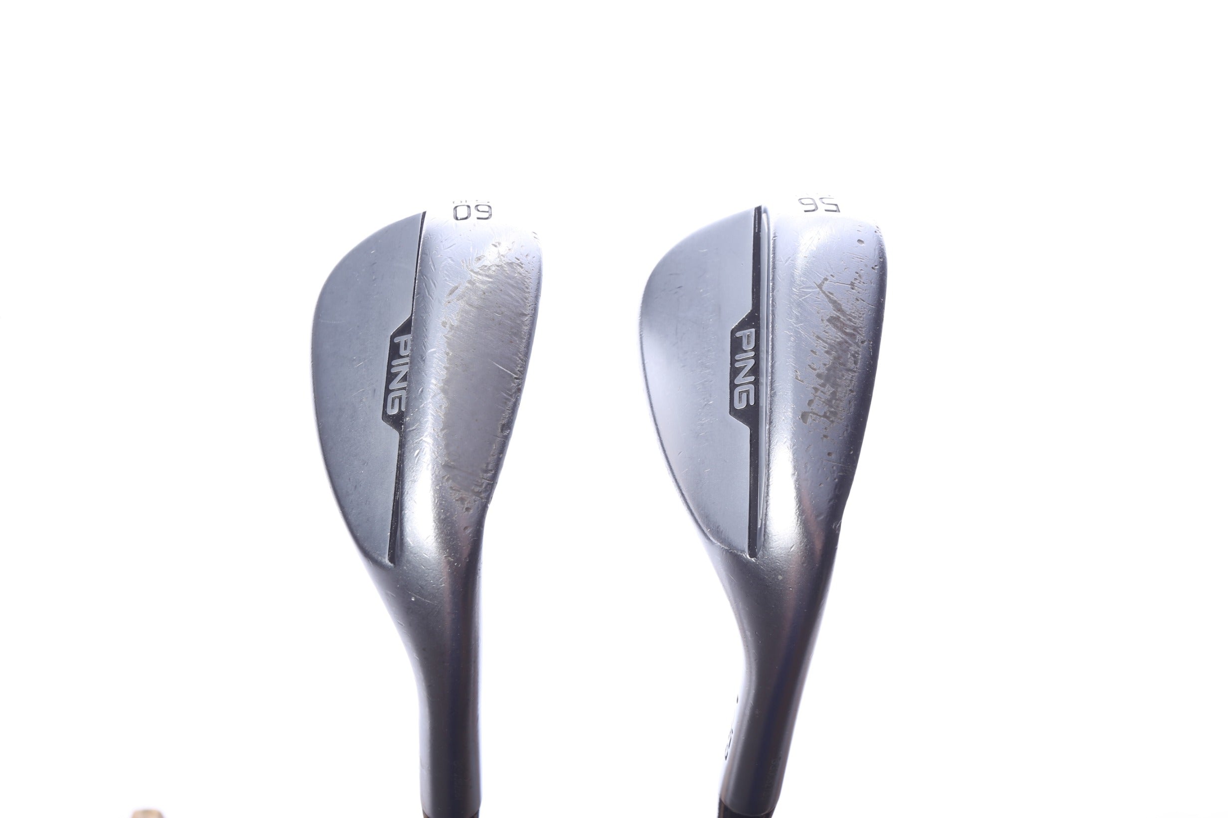 Used Ping s159 Chrome Wedge Set - Right-Handed - 56*, 60* - Ladies Flex