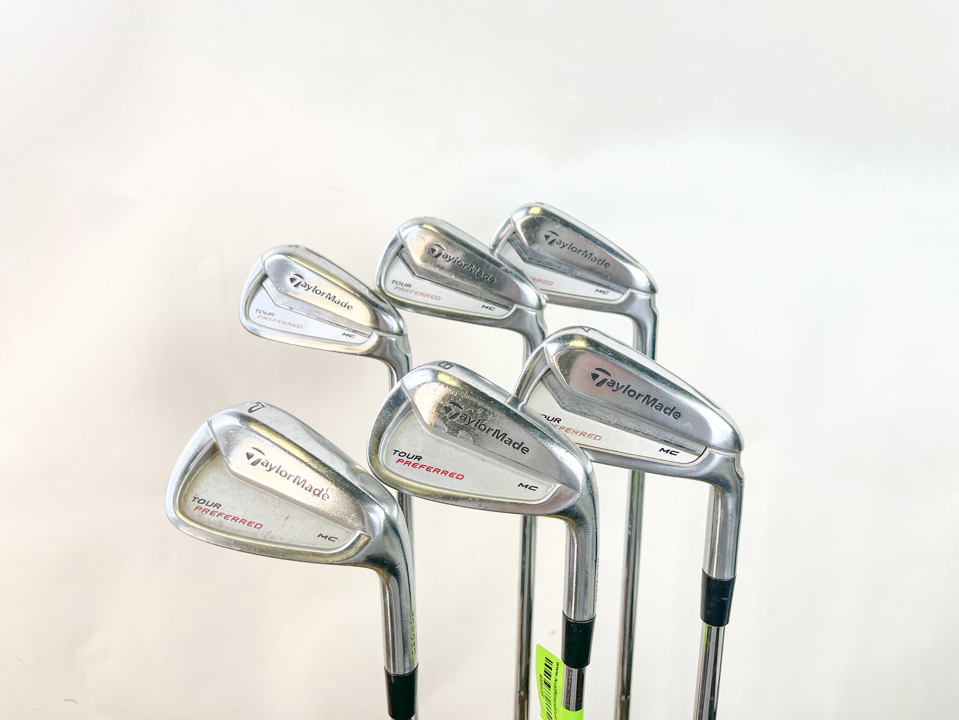 Used TaylorMade Tour Preferred MC 2012 Iron Set - Right-Handed - 4-8, PW - Regular Flex-Next Round