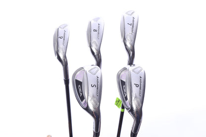 Used Adams Idea a7OS Iron Set - Right-Handed - 7-PW, SW - Ladies Flex