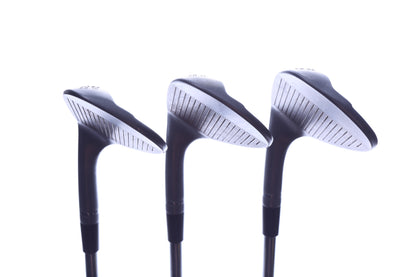 Used TaylorMade Milled Grind 5 Satin Chrome Wedge Set - Right-Handed - 50*, 54*, 58* - Wedge Flex