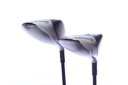 Used TaylorMade SIM MAX Wood Set - Left-Handed - 3W, 5W - Stiff Flex-Next Round