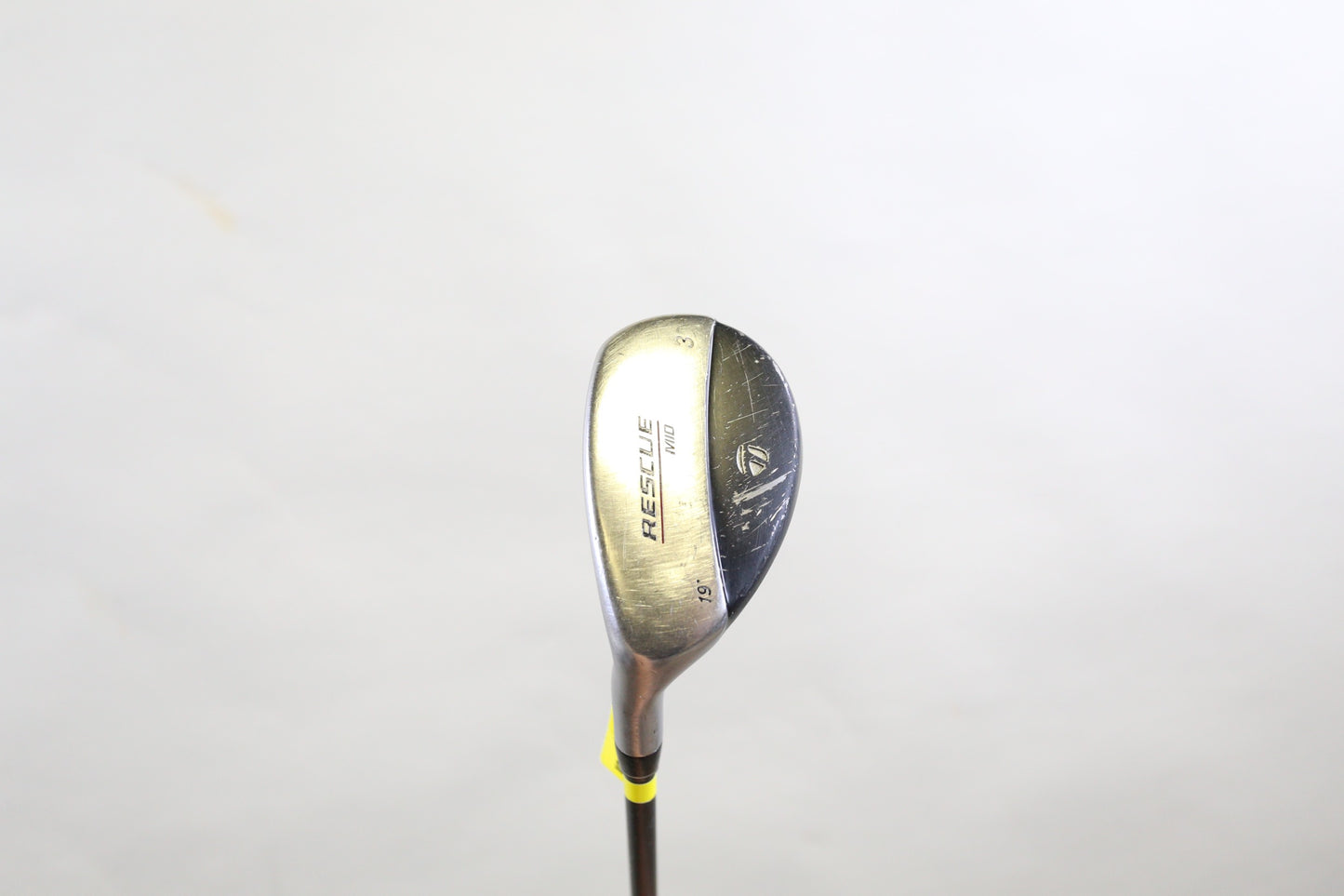 Used TaylorMade Rescue Mid 3H Hybrid - Left-Handed - 19 Degrees - Stiff Flex-Next Round