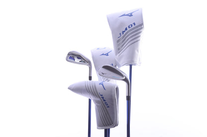 Used Mizuno JM01 120 5-Piece Junior Kids Set - Right-Handed - Driver, HY, 7i, SW, Putter - Junior Flex