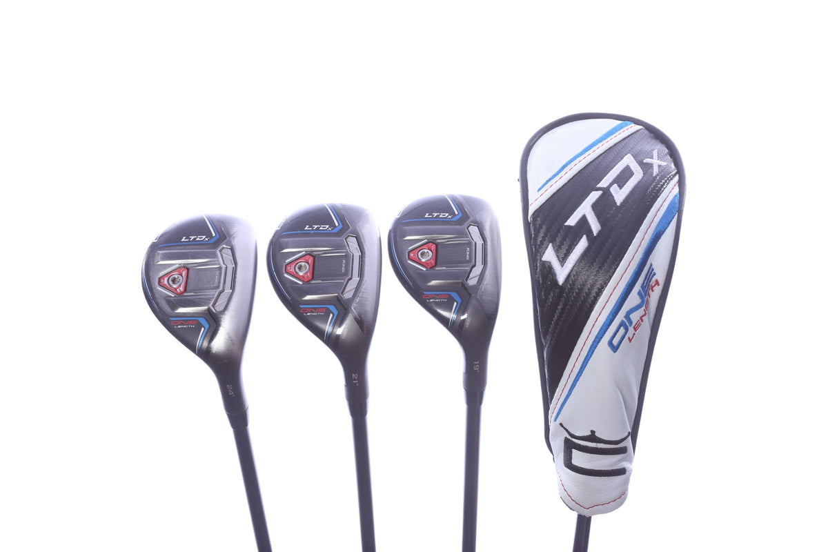 Used Cobra LTDx One Length Hybrid Set - Right-Handed - 3H, 4H, 5H - Regular Flex-Next Round