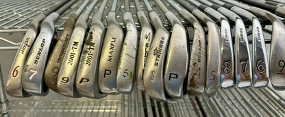 Wholesale Lot of 50 Golf Clubs - Assorted Irons and Wedges-Next Round