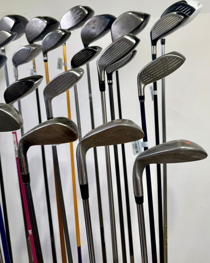 Wholesale Lot of 24 Golf Clubs - Drivers, Woods, Hybrids and Single Irons-Next Round
