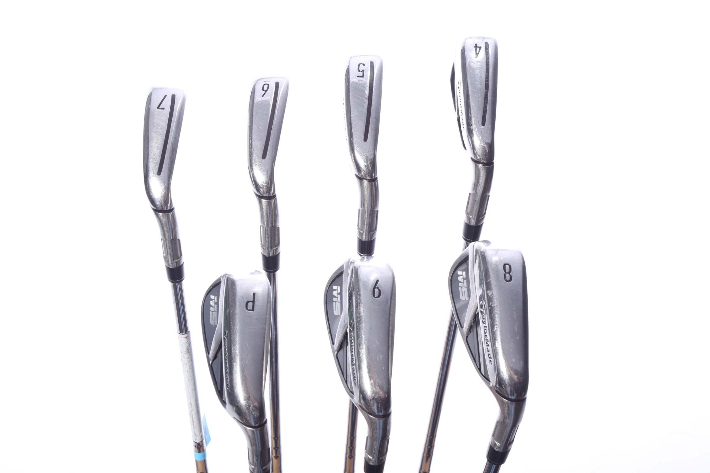 Used TaylorMade M5 Iron Set - Right-Handed - 4-PW - Stiff Flex