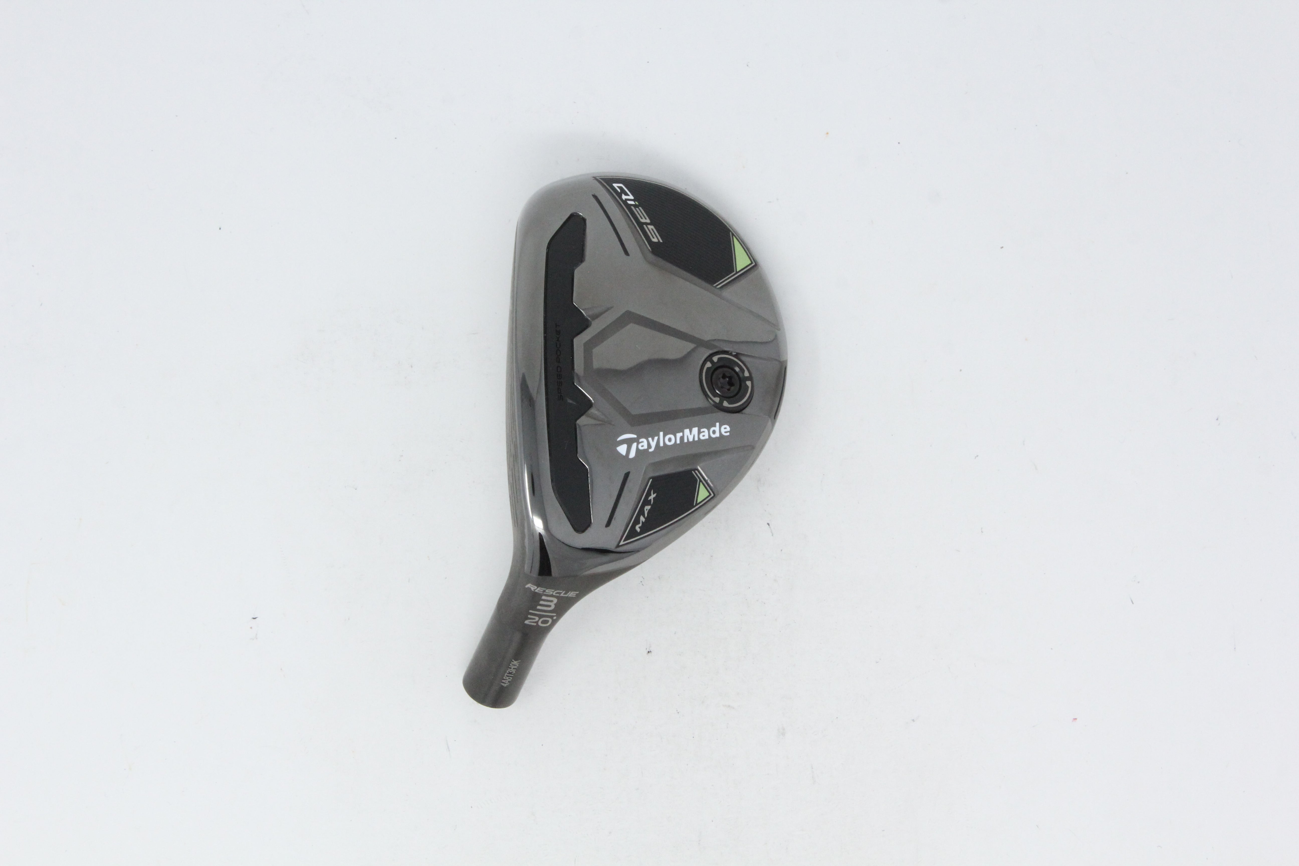 Used TaylorMade Qi35 MAX Rescue 3H - HEAD ONLY - Left-Handed - 20 Degrees-Next Round