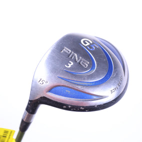 Used Ping G5 3-Wood - Left-Handed - 15 Degrees - Stiff Flex-Next Round