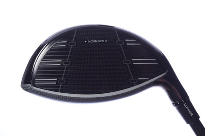 Used TaylorMade Qi35 MAX Driver - 10.5 Degrees - Stiff Flex Project X HZRDUS Smoke Red RDX - Left-Handed
