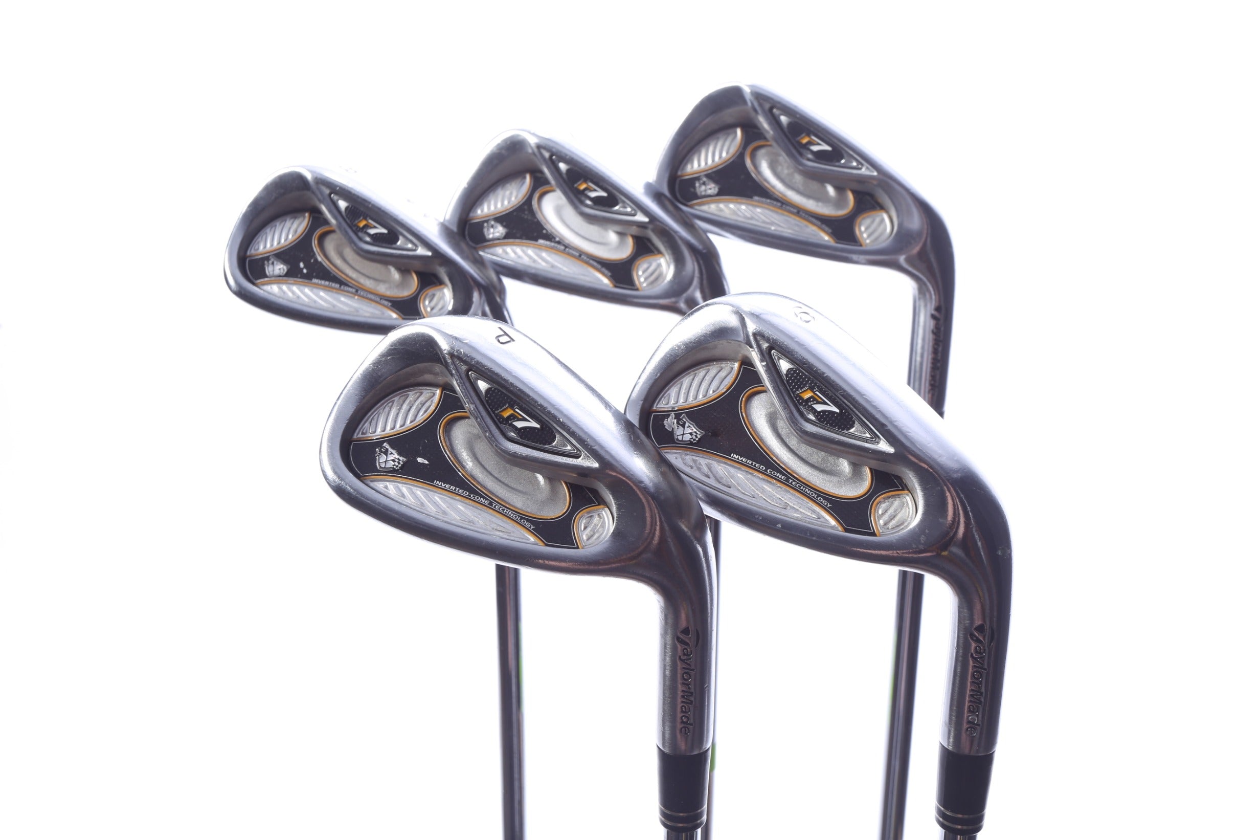 Used TaylorMade r7 TP Iron Set - Right-Handed - 6-PW - Regular Flex