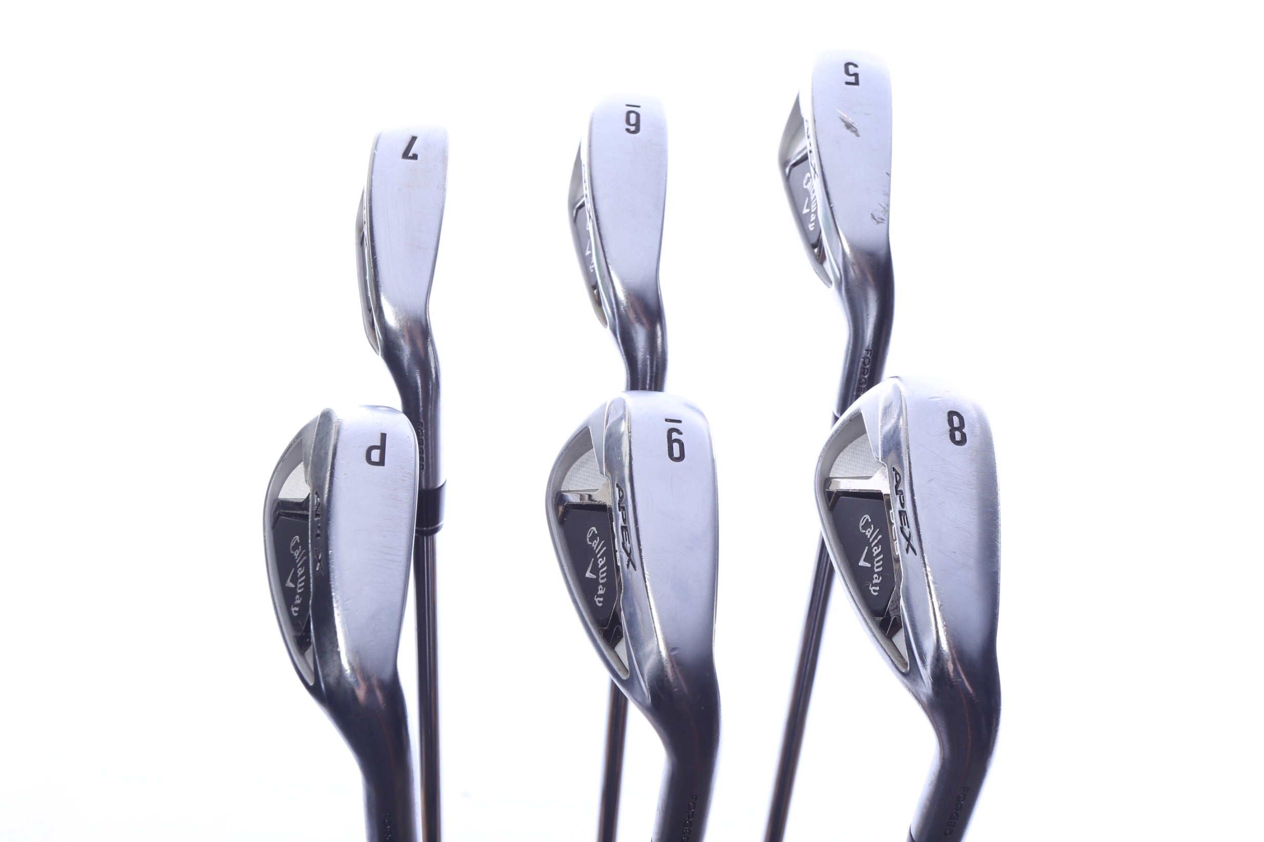 Used Callaway Apex DCB Iron Set - Right-Handed - 5-PW - Stiff Flex-Next Round