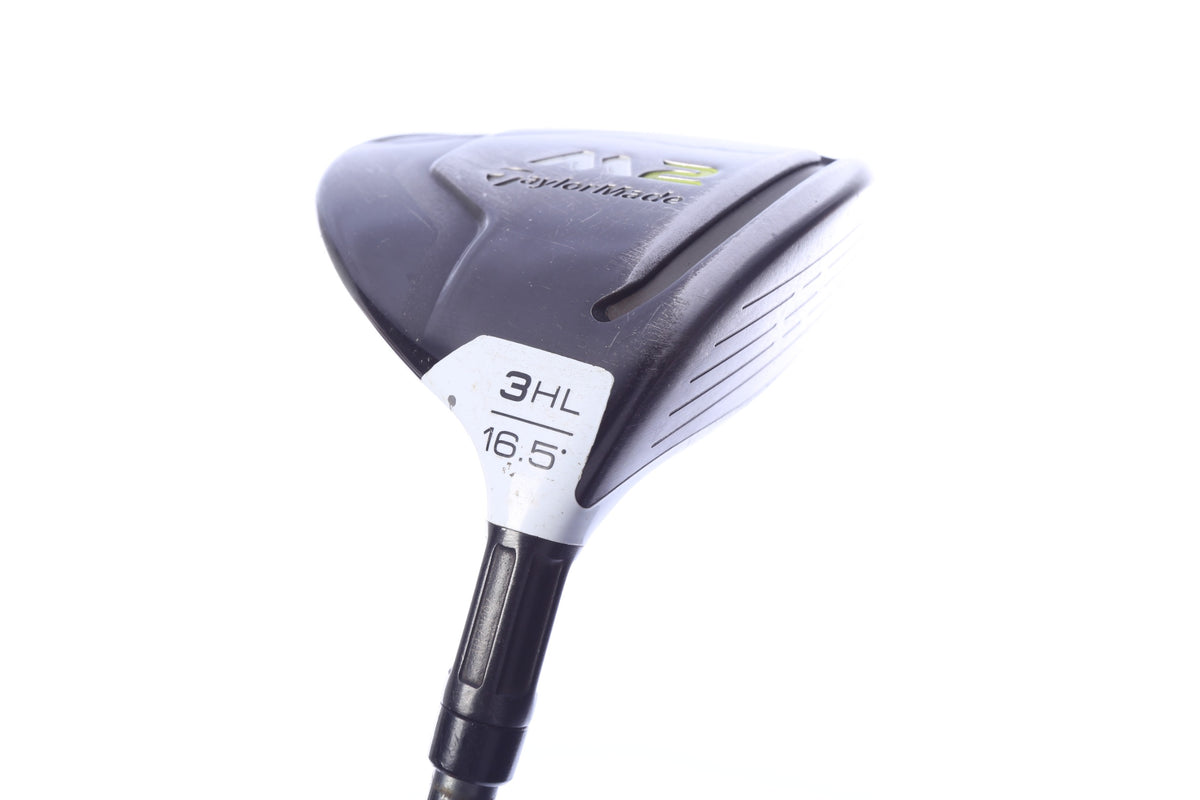 Used TaylorMade M2 2017 3HL Wood - Right-Handed - 16.5 Degrees - Stiff Flex