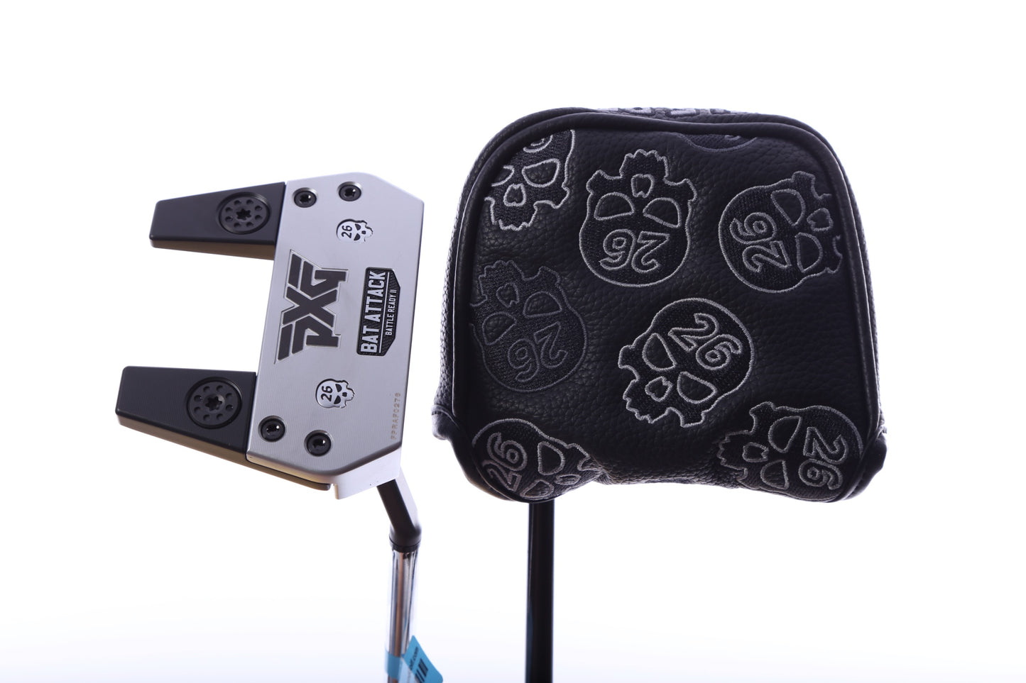 Used PXG Battle Ready II Bat Attack Putter - Right-Handed - 34 in - Mallet-Next Round