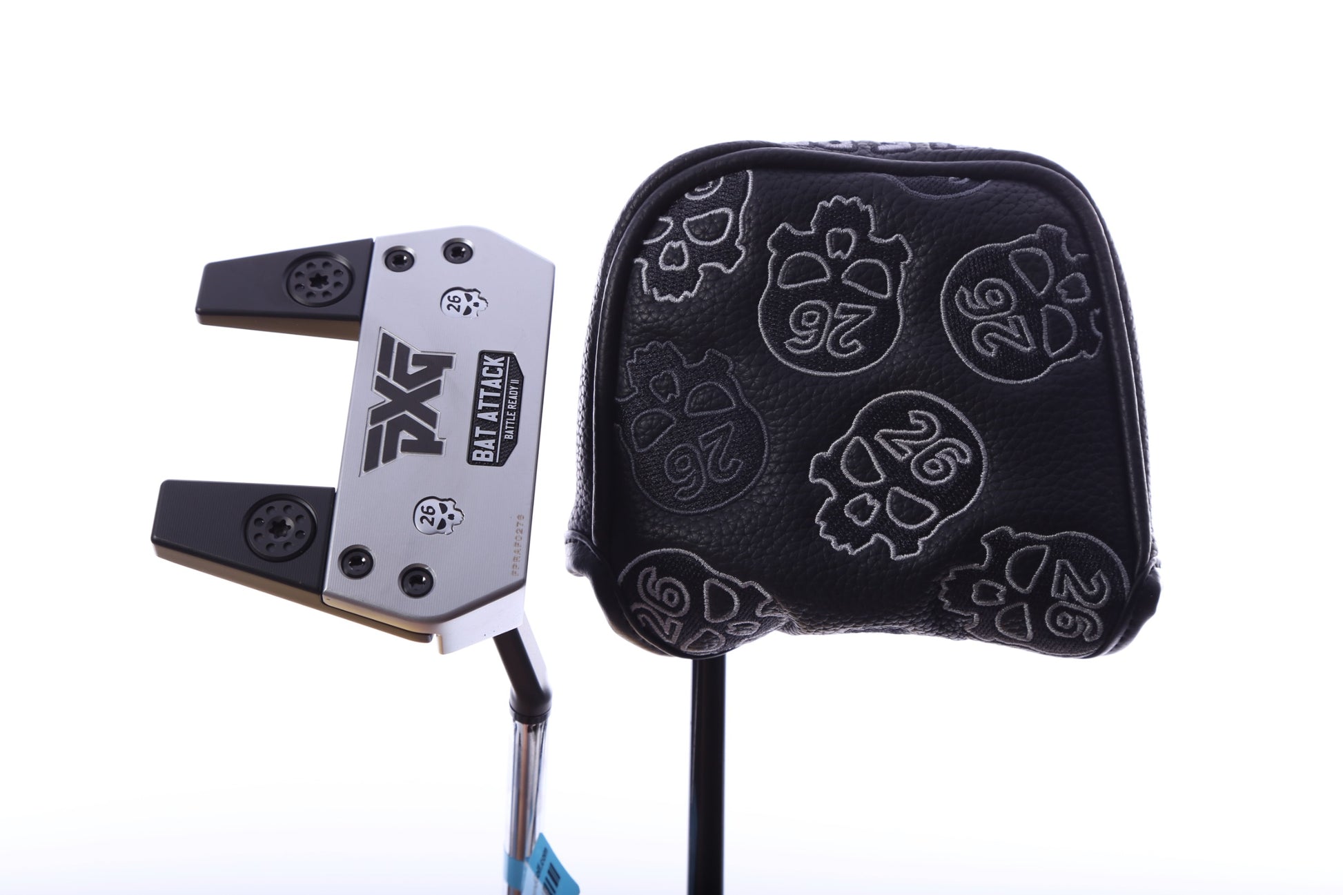 Used PXG Battle Ready II Bat Attack Putter - Right-Handed - 34 in - Mallet-Next Round