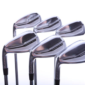 Used Cobra King Forged TEC X Iron Set - Left-Handed - 5-PW - Stiff Plus Flex-Next Round