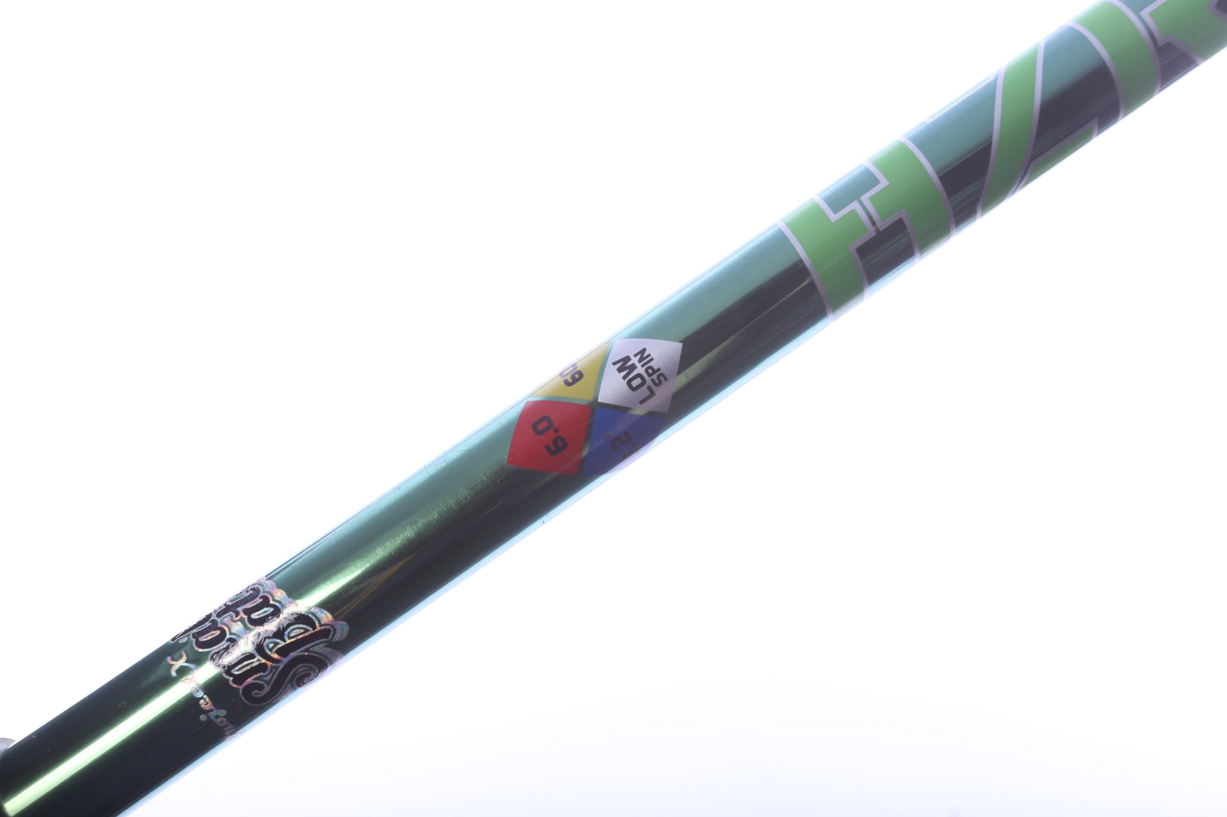 Used Project X HZRDUS Smoke Green Small Batch Driver Shaft Stiff Flex Graphite - 43.25 in - Callaway Opti-Fit Adapter
