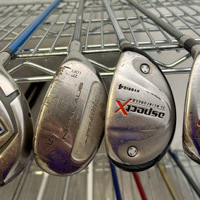 Wholesale Lot of 40 Golf Clubs - Assorted Hybrids-Next Round