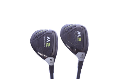 Used TaylorMade M2 Rescue 2017 Hybrid Set - Right-Handed - 4H, 5H - Regular Flex
