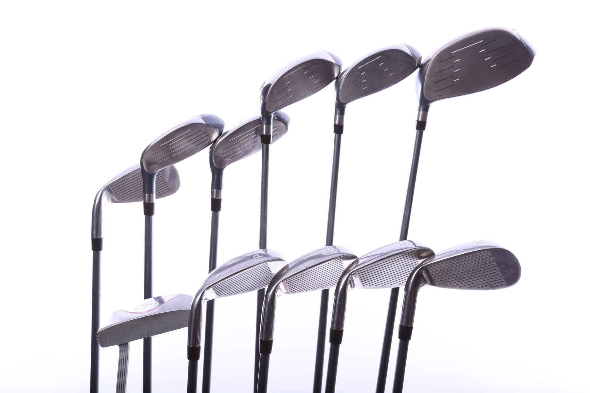 Used MaxFli Black Max Complete Set - Right-Handed - 1W, 3W, 5W, 4H, 5H, 6-PW, Putter - Ladies Flex-Next Round