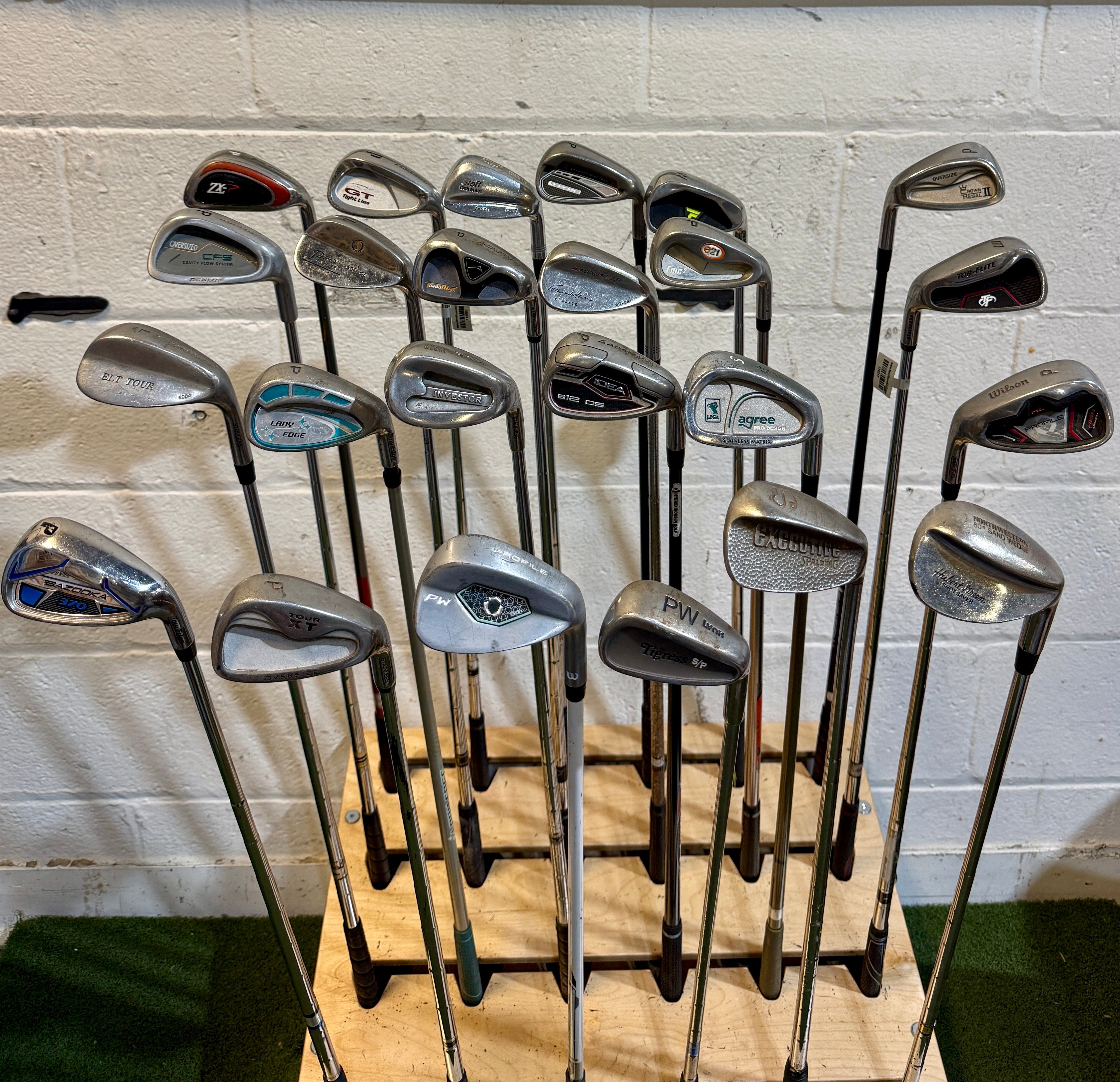 Wholesale Lot of 45 Golf Clubs - Assorted Wedges - RH/LH - Various Flexes-Next Round