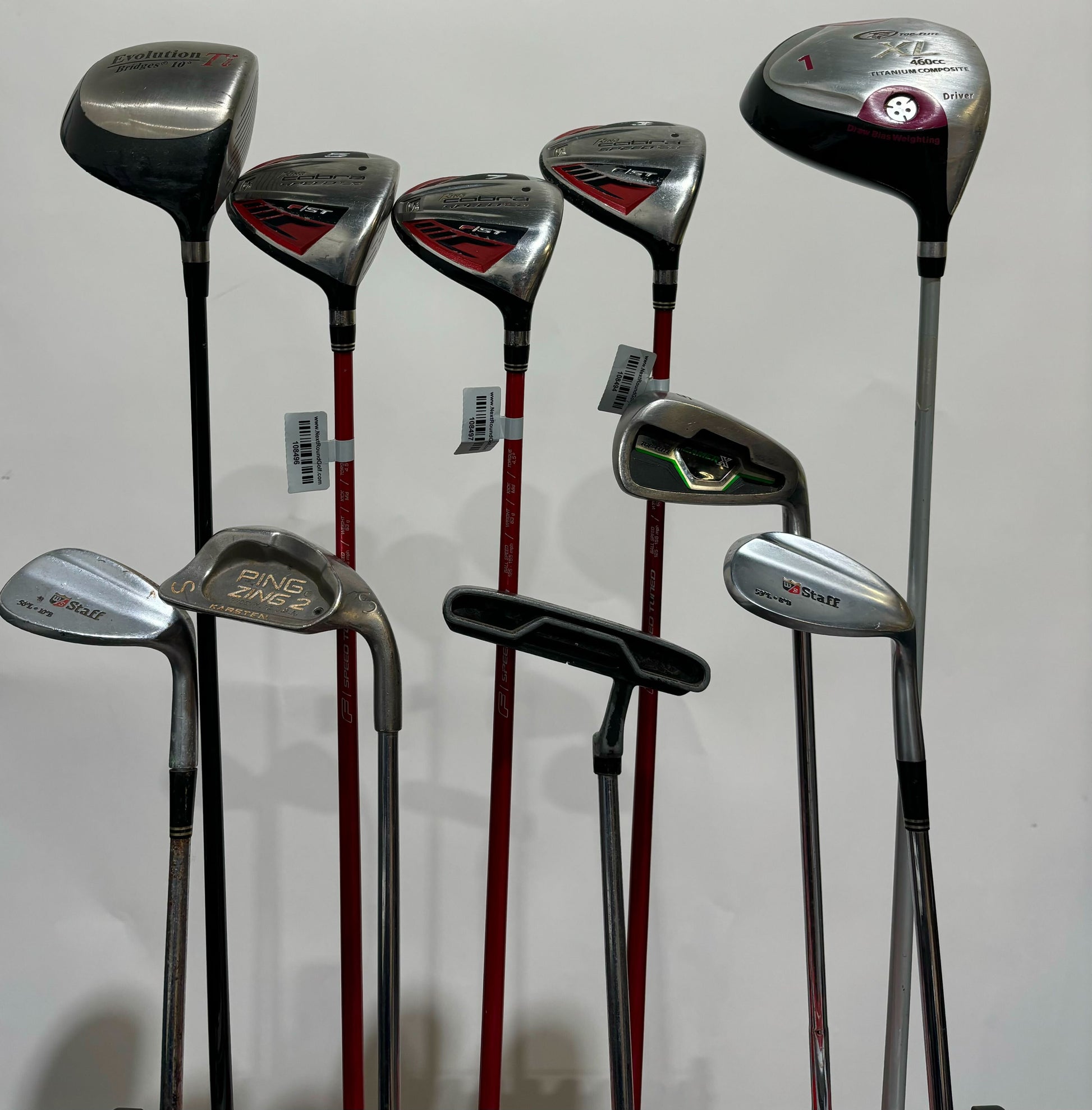 Wholesale Lot of 30 Golf Clubs - Assorted Golf Clubs-Next Round