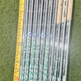 Wholesale Lot of 10 Golf Shafts- Accra iseries steel - 110i & 115i-Next Round