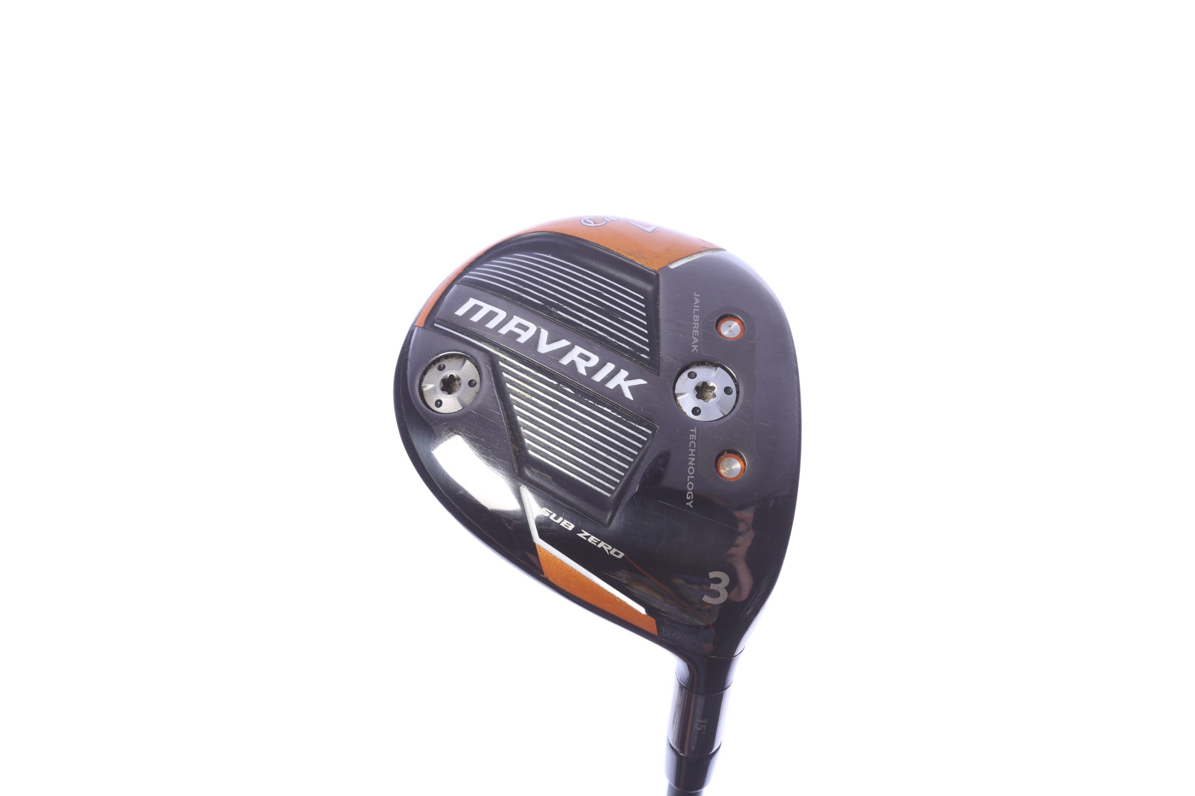 Used Callaway Mavrik Sub Zero 3-Wood - Right-Handed - 15 Degrees - Extra Stiff Flex
