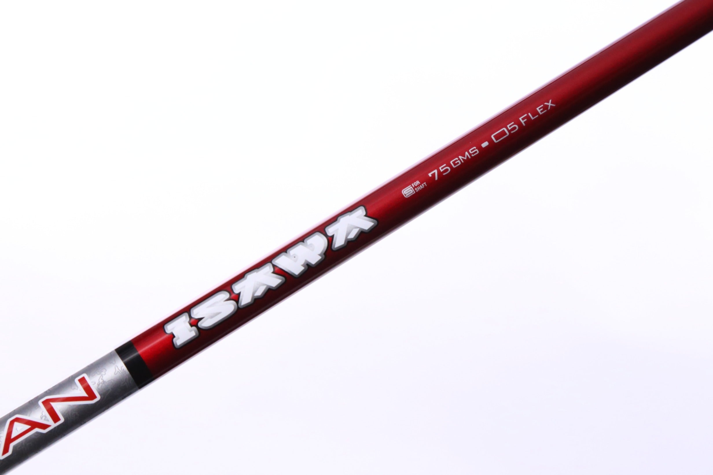 Used Oban Isawa Red Driver Shaft Extra Stiff Flex Graphite - 43.75 in - TaylorMade M Adapter-Next Round