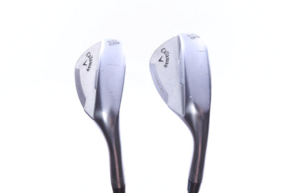 Used Callaway Opus Platinum Chrome Wedge Set - Right-Handed - 56*, 60* - Wedge Flex-Next Round