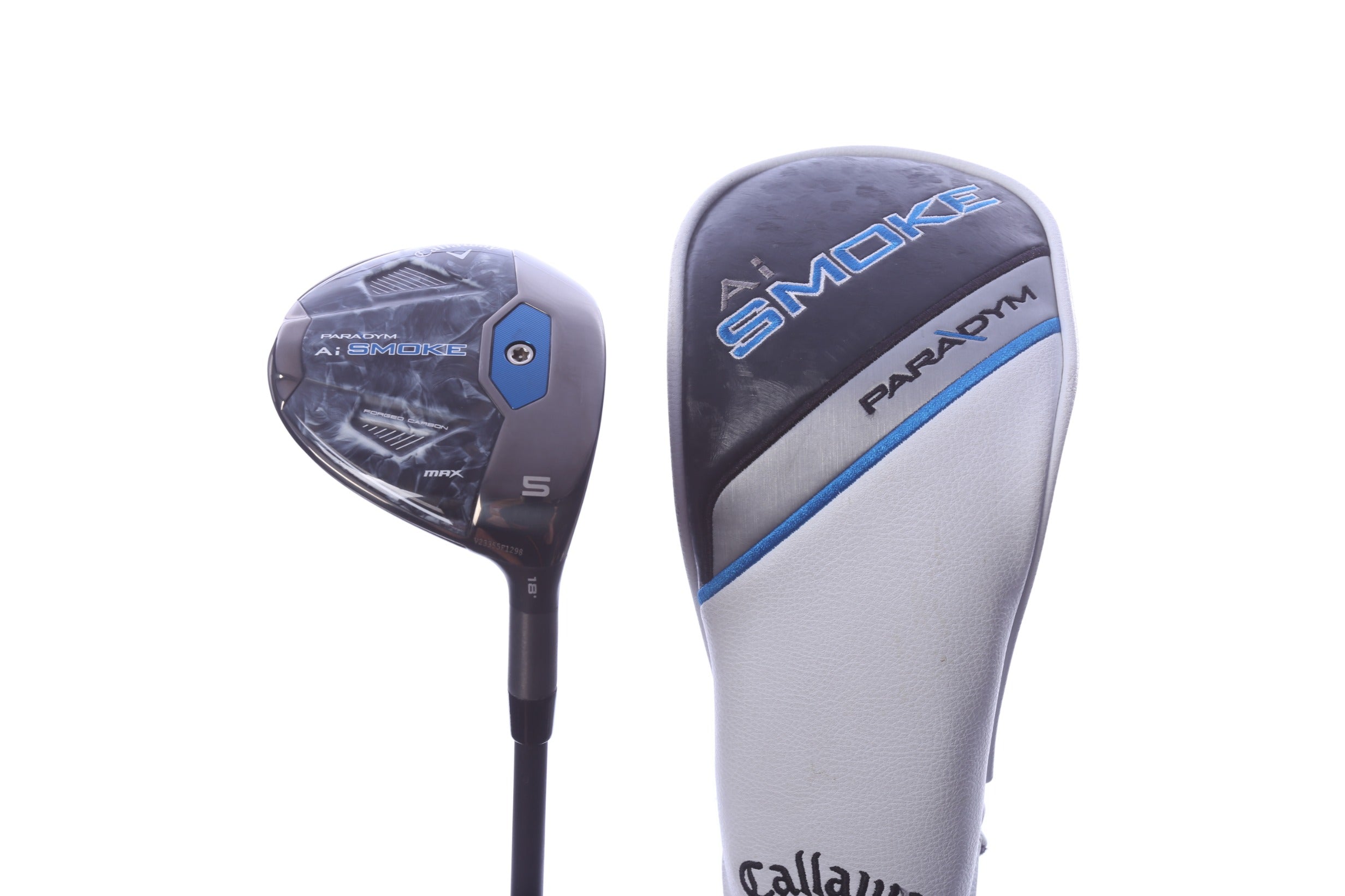 Used Callaway Paradym Ai Smoke MAX 5-Wood - Right-Handed - 18 Degrees - Stiff Flex