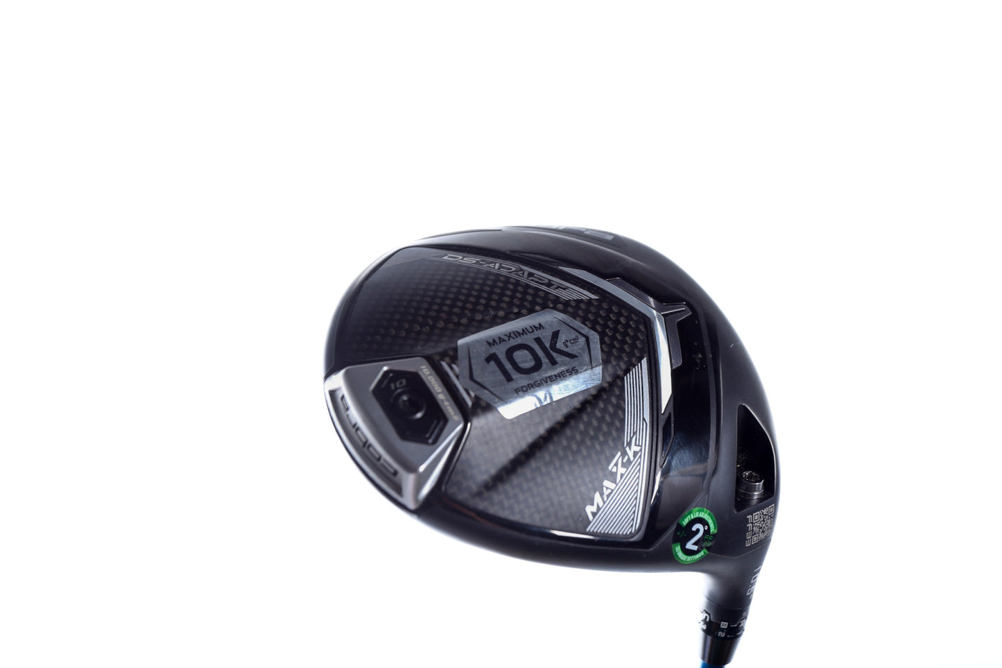 Used Cobra DS-ADAPT MAX-K Driver - 10.5 Degrees - Seniors Flex Project X Even Flow Riptide - Right-Handed-Next Round