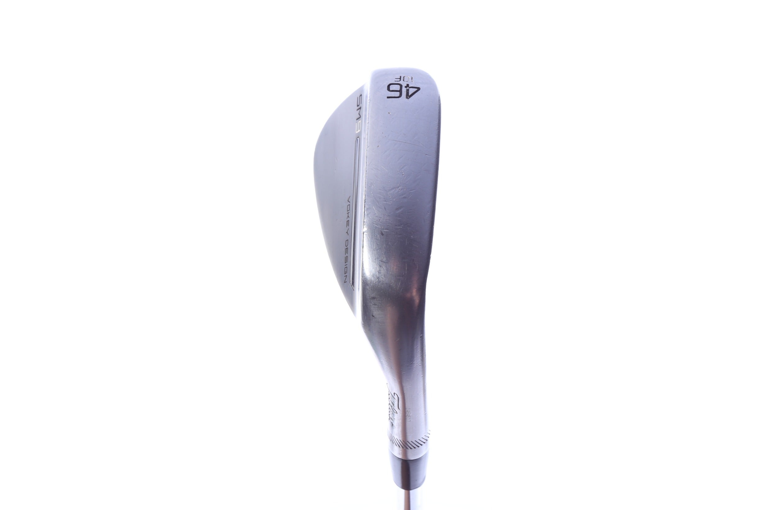 Used Titleist Vokey SM9 Tour Chrome Pitching Wedge - Right-Handed - 46 Degrees - Stiff Flex-Next Round