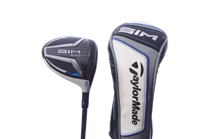 Used TaylorMade SIM MAX 3-Wood - Right-Handed - 15 Degrees - Stiff Flex-Next Round