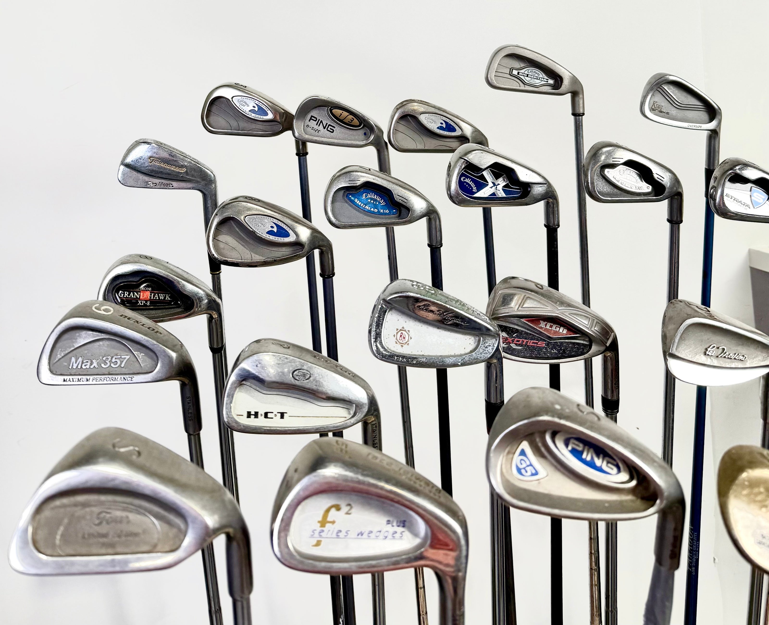 Wholesale Lot of 48 Golf Clubs - Right Handed - Assorted Irons and Wedges-Next Round