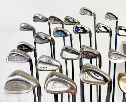 Wholesale Lot of 48 Golf Clubs - Right Handed - Assorted Irons and Wedges-Next Round