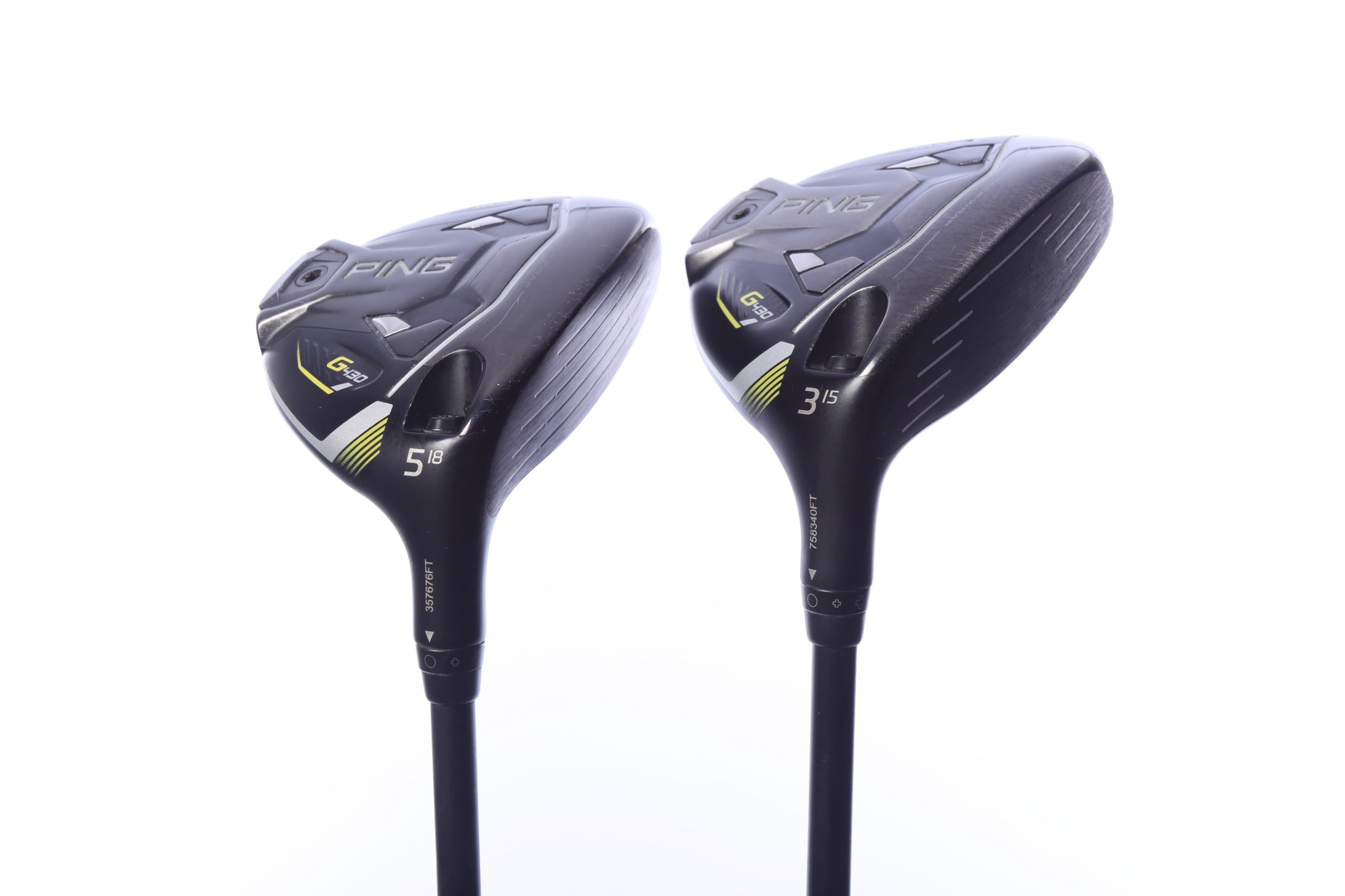 Used Ping G430 MAX Wood Set - Right-Handed - 3W, 5W - Regular Flex