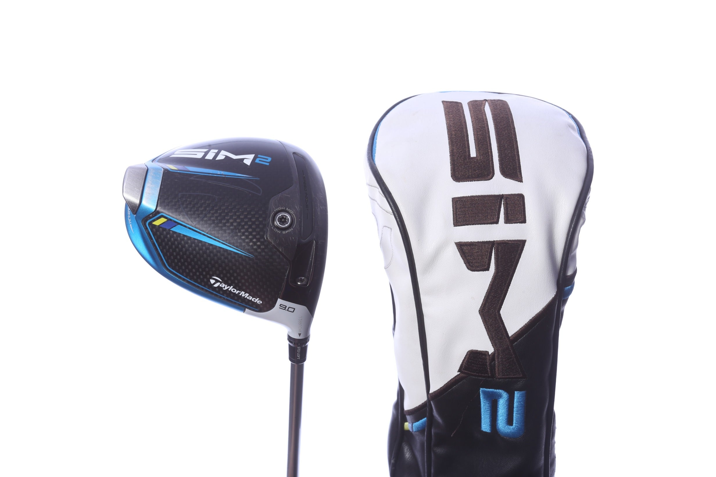 Used TaylorMade SIM2 Driver - 9 Degrees - Extra Stiff Flex Mitsubishi Kuro Kage - Right-Handed