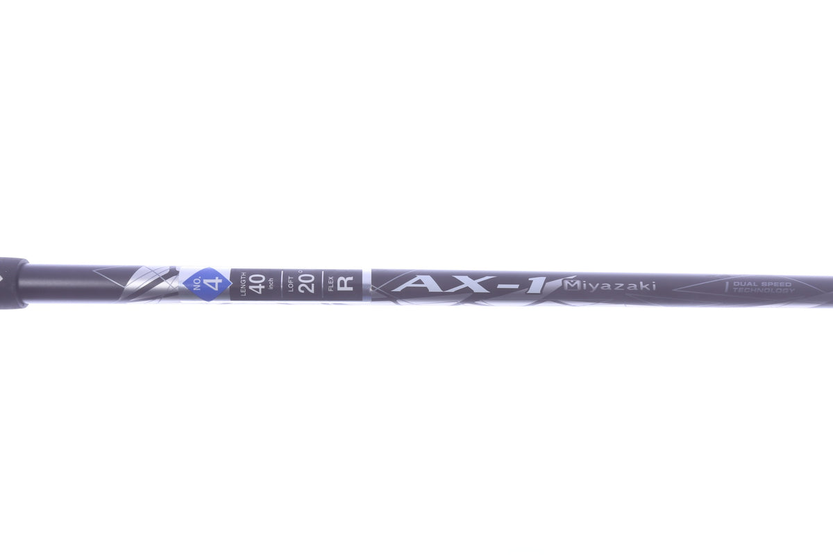 Used XXIO X Black 4H Hybrid - Right-Handed - 20 Degrees - Regular Flex-Next Round