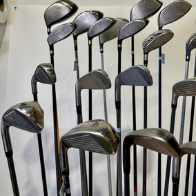 Wholesale Lot of 24 Golf Clubs - Drivers, Woods, Hybrids and Single Irons-Next Round