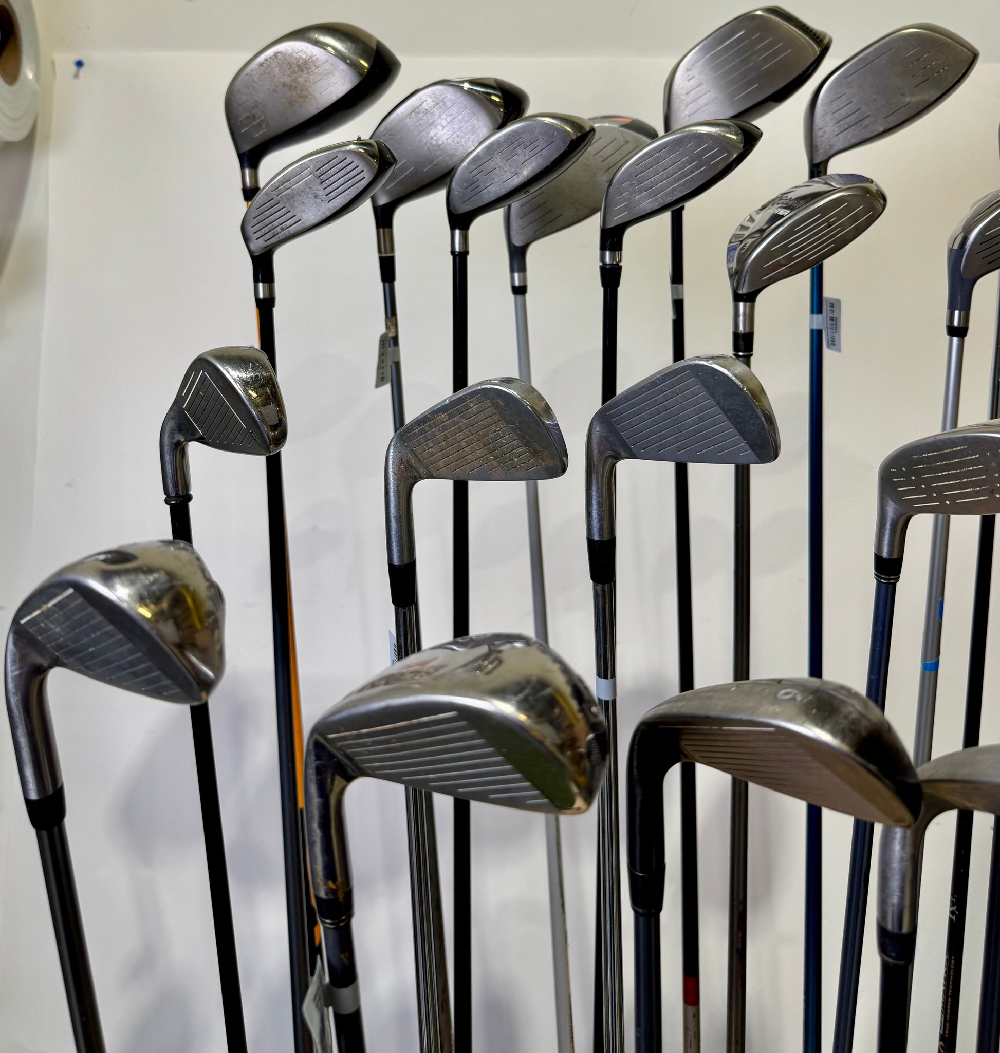 Wholesale Lot of 24 Golf Clubs - Drivers, Woods, Hybrids and Single Irons-Next Round