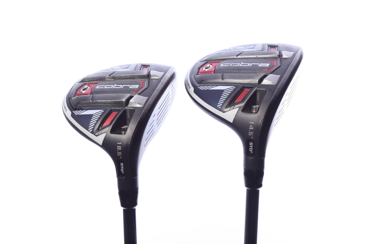 Used Cobra RAD Speed Wood Set - Right-Handed - 3W, 5W - Regular Flex